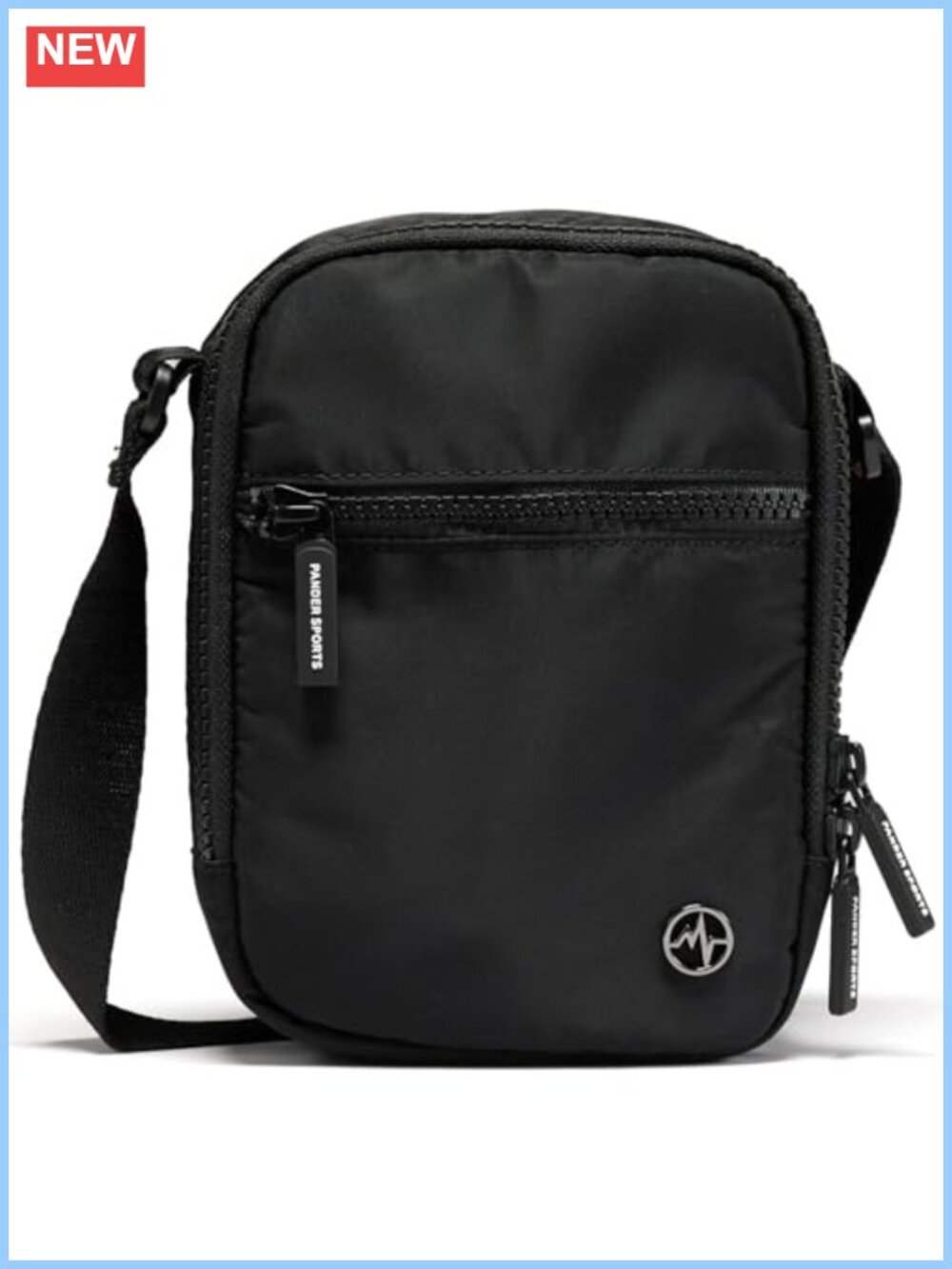Water-Repellent Crossbody Bag Adjustable Strap Travel Everyday Use